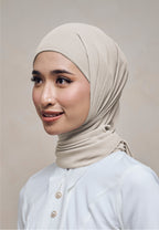 ELZA INSTANT BAWAL - WARM BEIGE