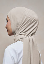 ELZA INSTANT SHAWL - WARM BEIGE