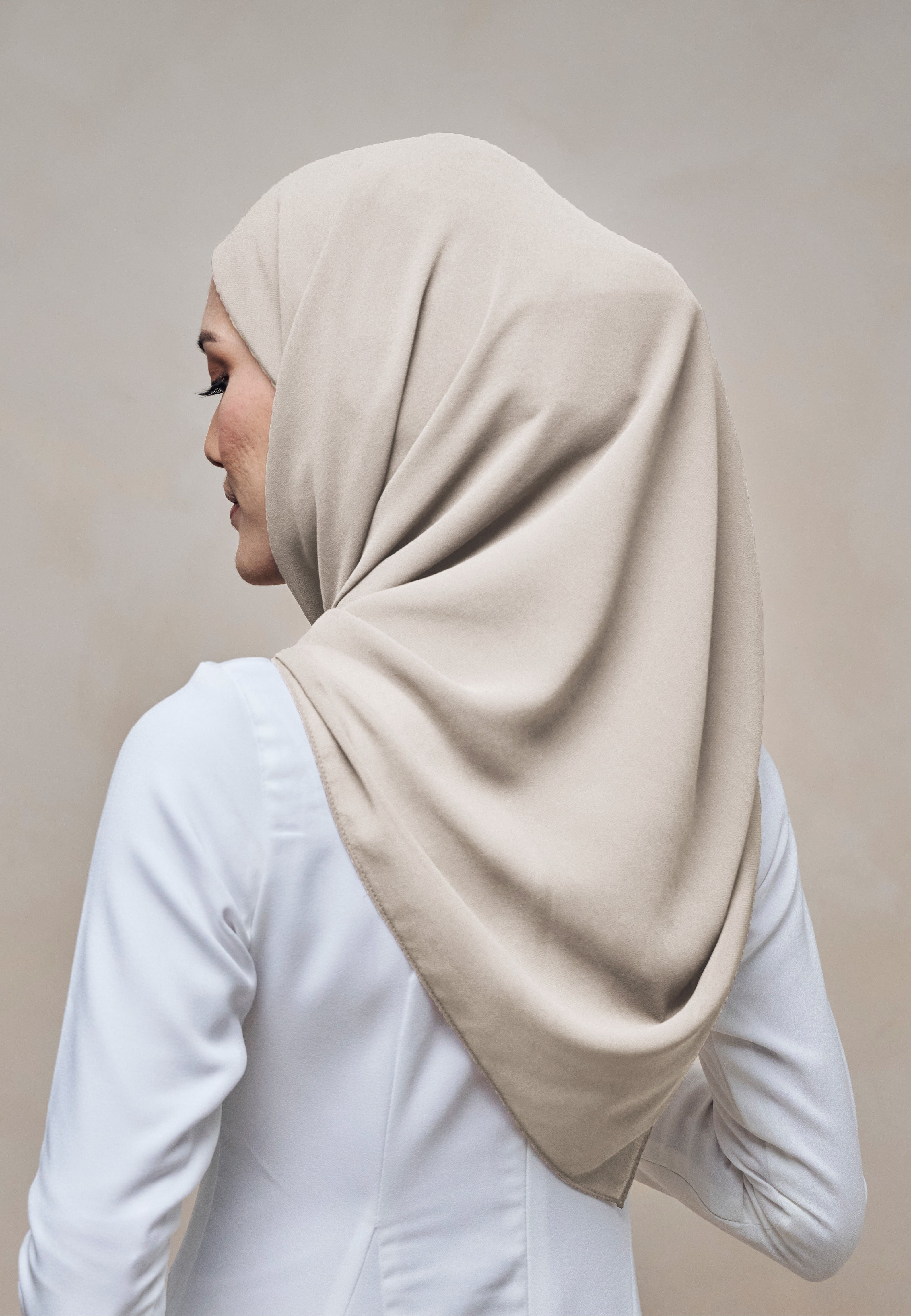 ELZA INSTANT BAWAL - WARM BEIGE