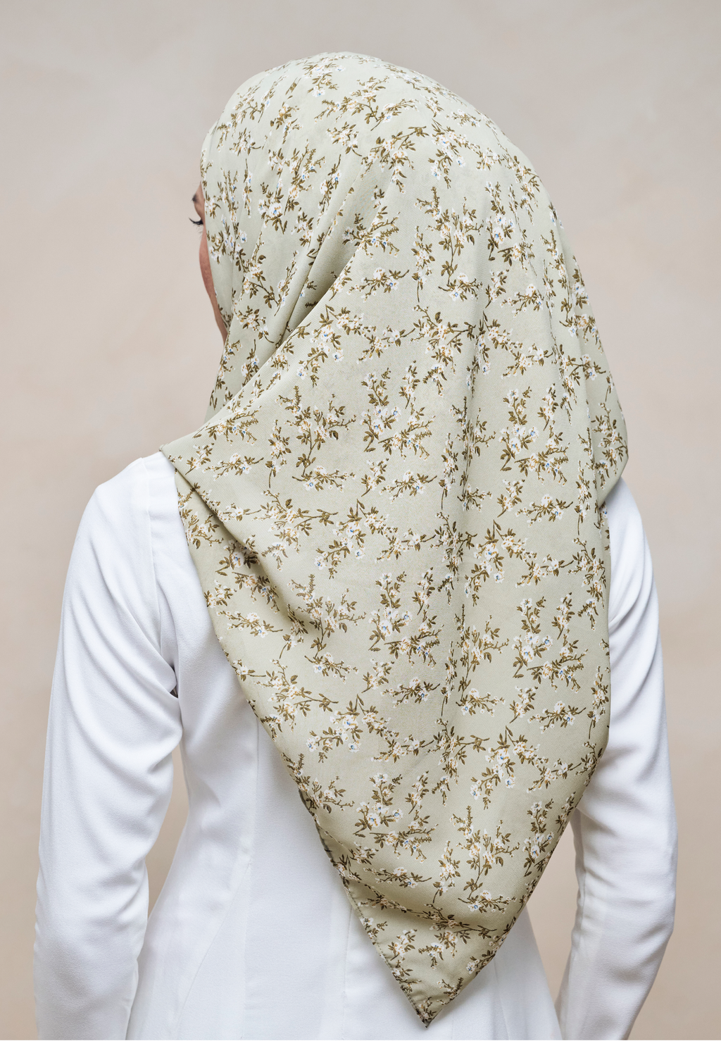 HEIRLOOM PRINTED INSTANT BAWAL - WILLOW BLOSSOM