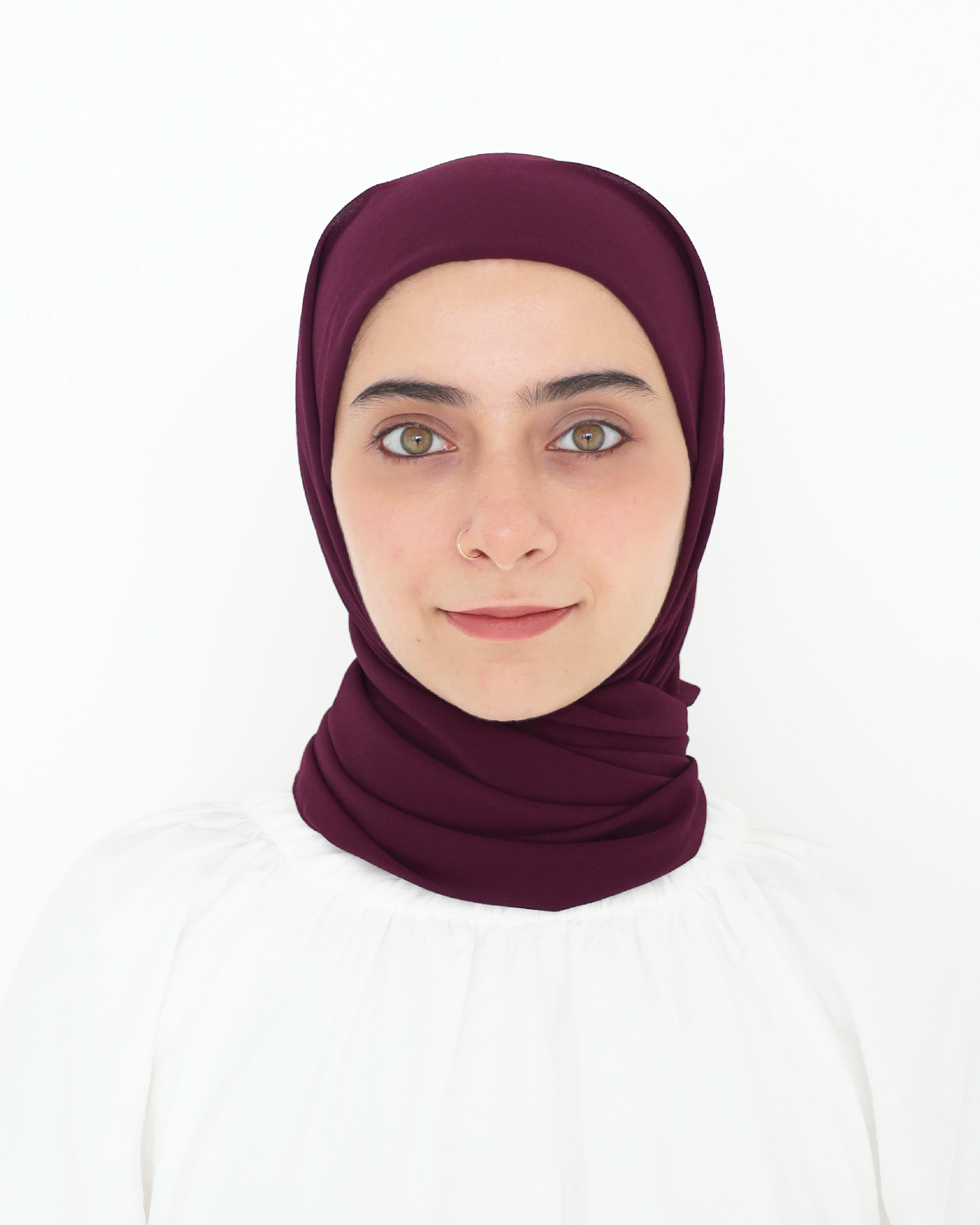 ELZA INSTANT SHAWL - WINE RED