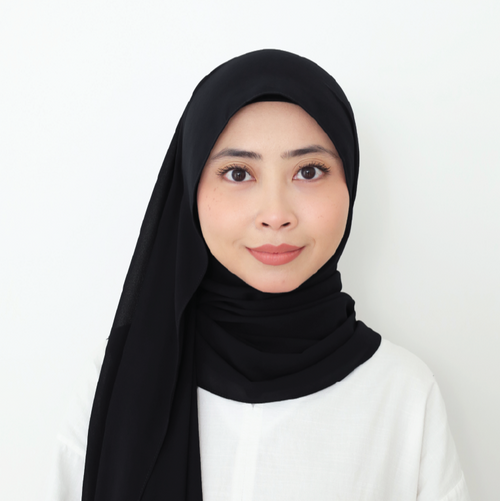 ALANA INSTANT SHAWL PLAIN - BLACK